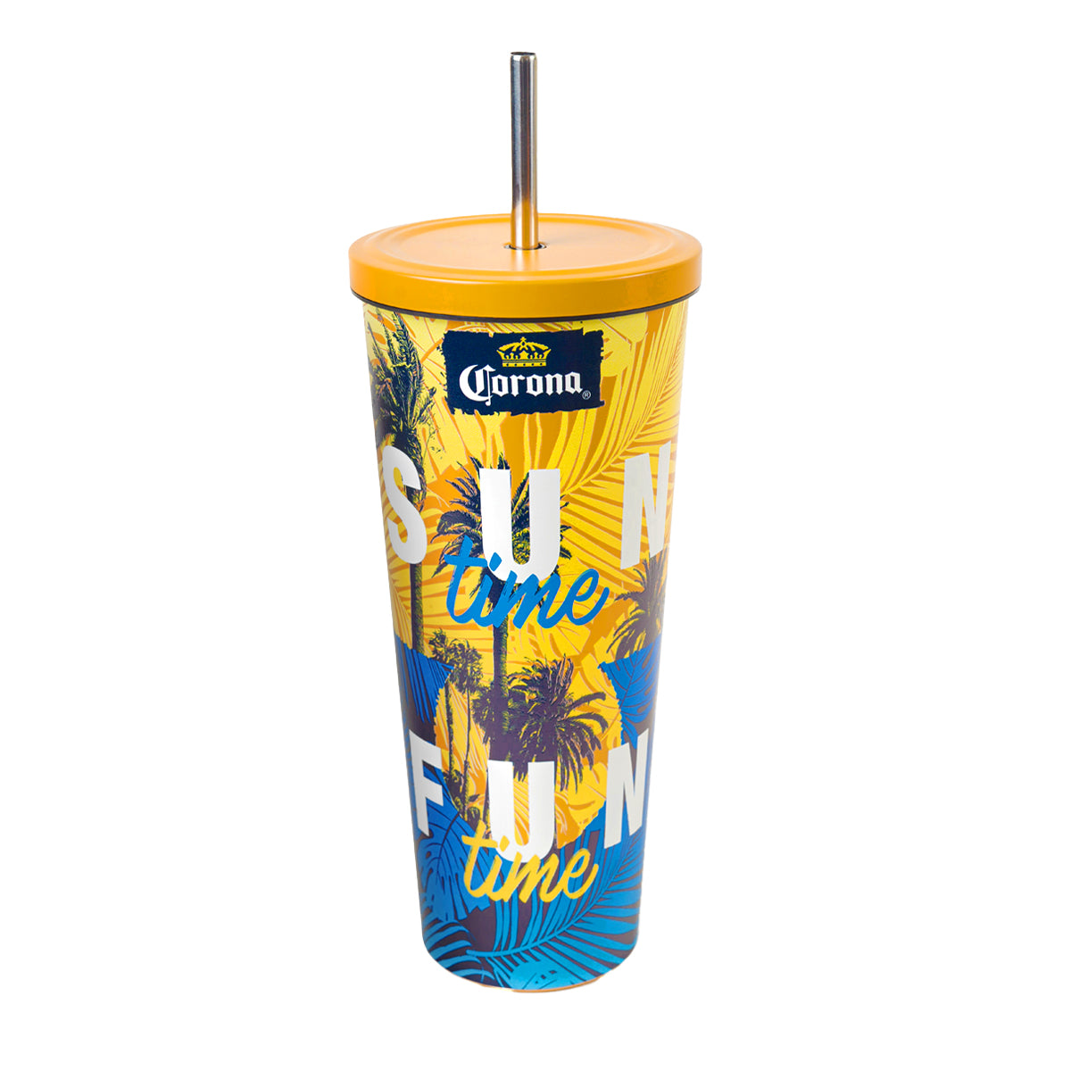 Vaso Metalico SUN TIME FUN TIME Corona 750 ml
