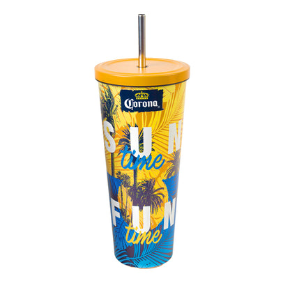 Vaso Metalico SUN TIME FUN TIME Corona 750 ml